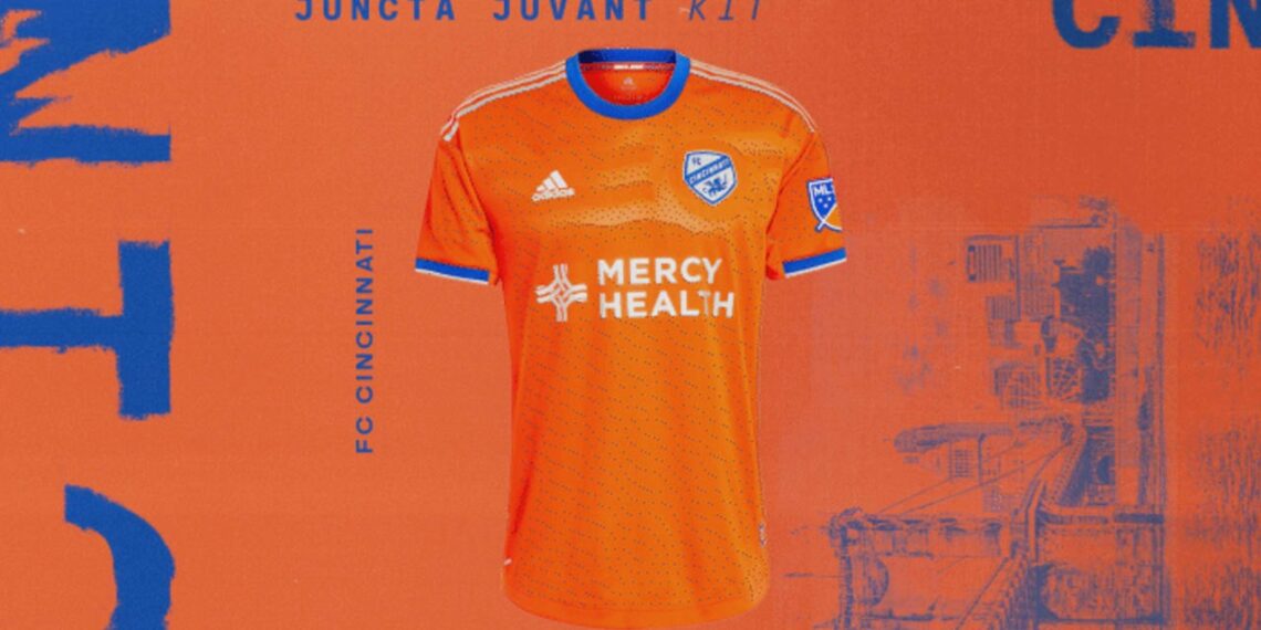 FC Cincinnati Camiseta de Visitante Adidas 2022-2023