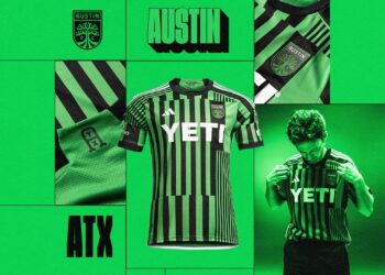Austin FC 2023-2024 Jersey de local ‘Barcelona Design’ Adidas