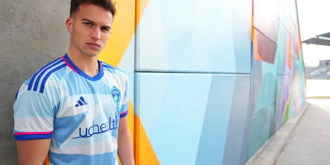 Colorado Rapids 2023-24 Jersey Visitante Adidas