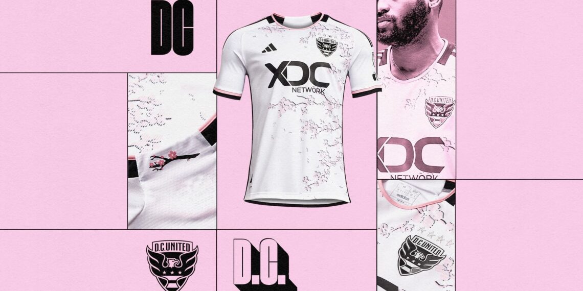 DC United 2023-2024 Jersey Visitante Adidas