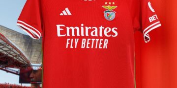 Benfica Jersey Local 2023-2024 Adidas
