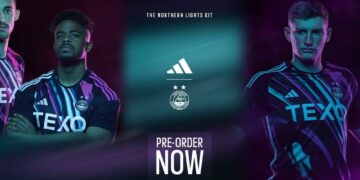 Aberdeen Fc Jersey de Visitante 23-24 Adidas