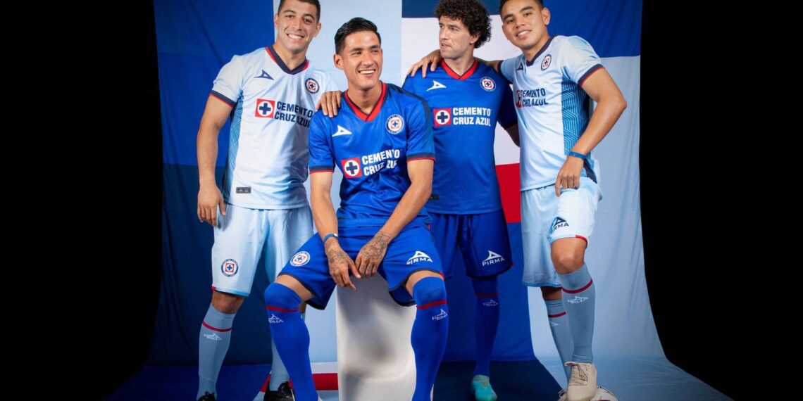 Cruz Azul Jersey Local y Visitante 2023/24 Pirma
