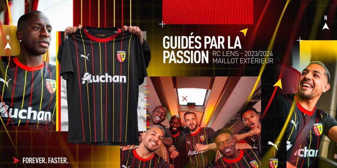 RC Lens Jersey Visitante 23-24 Puma