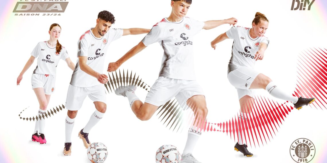 St Pauli Jersey Visitante 2023-24