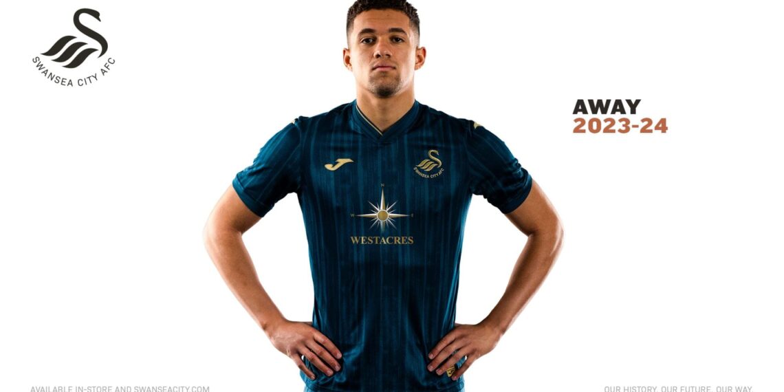 Swansea City Jersey Visitante 23-24 Joma