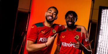 Wolverhampton Wanderers Jersey Visitante 23-24 Castore