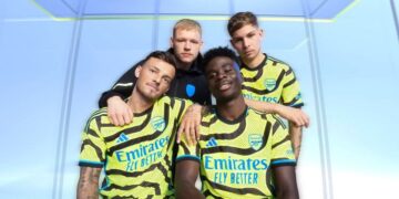 Arsenal Jersey Visitante 2023-24