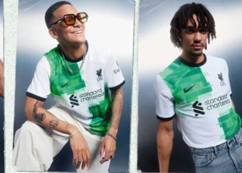 Liverpool Fc Jersey Visitante 2023/24 Nike