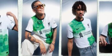 Liverpool Fc Jersey Visitante 2023/24 Nike