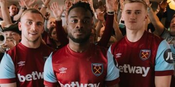 West Ham United Jersey Local 2023-24