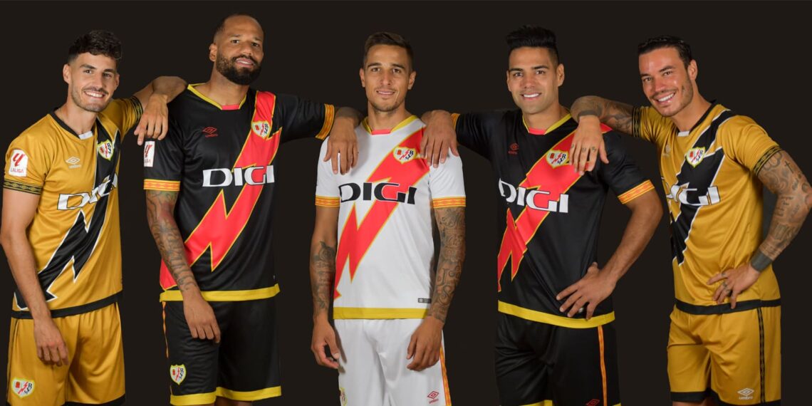 Rayo Vallecano 2023-24 Umbro Jersey Local, Visitante y Tercera: Un triunfo con estilo en el campo